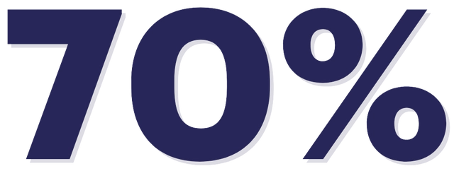 70%